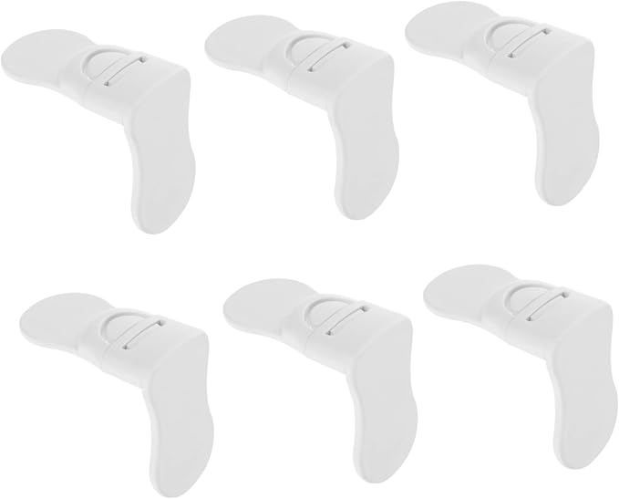 6pcs Safety Cabinet Locks Childproof Drawer Latches for Home Safety Easy Installation for Cabinets and Refrigerators Prevent Pinched Fingers and Ensure Secure Living Environment