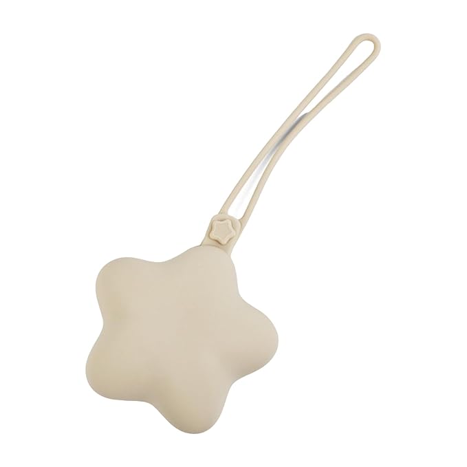 Star Shaped Pacifier Holder Case Silicone Keep Pacifiers Portable & Lightweight for Newborns Baby Boys and Girls