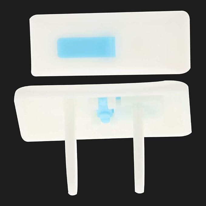 Heyiarbeit 32pcs Outlet Covers Child Proof Plug Cover Electrical Protector Safety Caps for Home Office Electrical Outlets Child Safety Socket Cover 2 Holes White