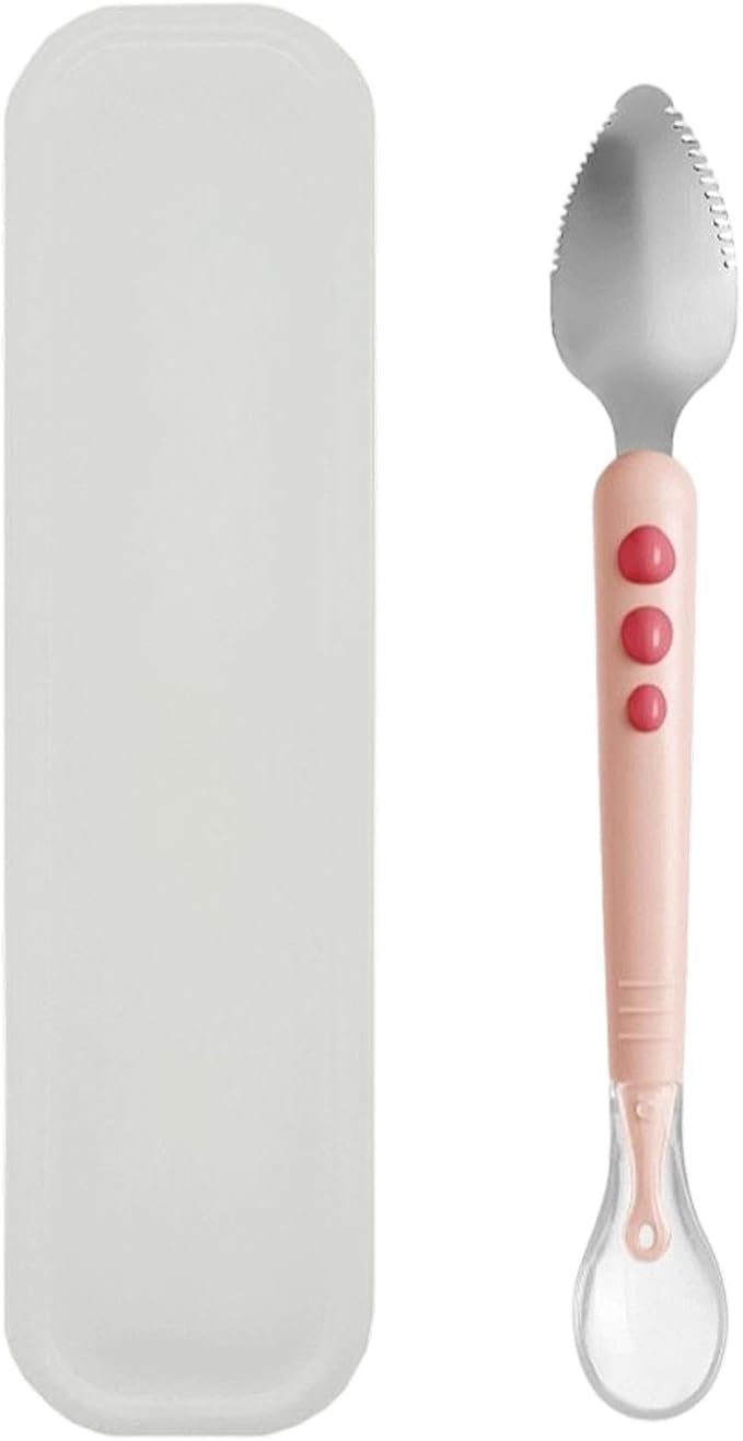 Kids spoons comfort grip kitchen gadgets, Kitchen spoons kids utensils for fruit puree food ice cream home apartment school restaurant travel camping picnic, Durable practical accessory