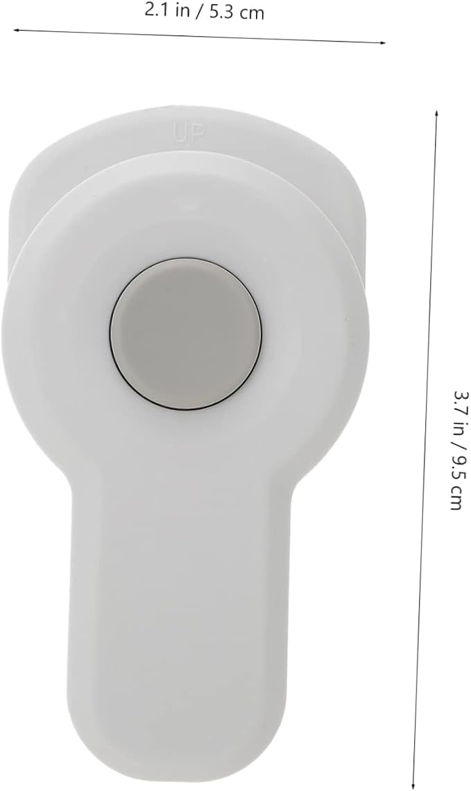 Hemoton 10pcs Childproof Oven Door Lock for Kitchen Easy Installation Self-adhesive Design Prevents Accidental Openings and Finger Injuries