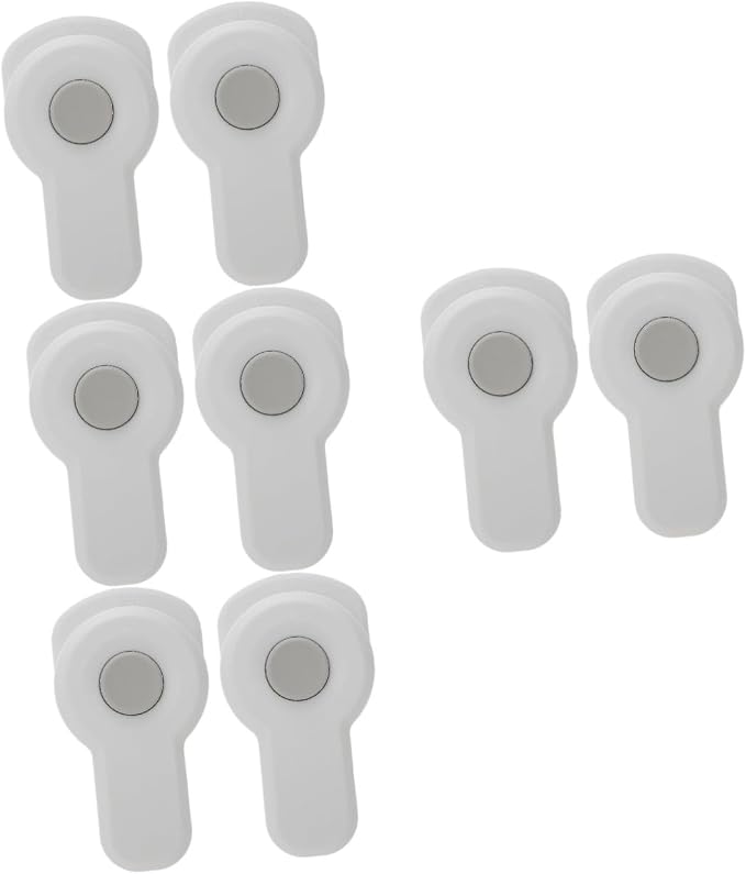 Hemoton 8pcs Safety Oven Lock Childproof Lock for Kitchen Easy Installation Prevents Finger Injuries Design