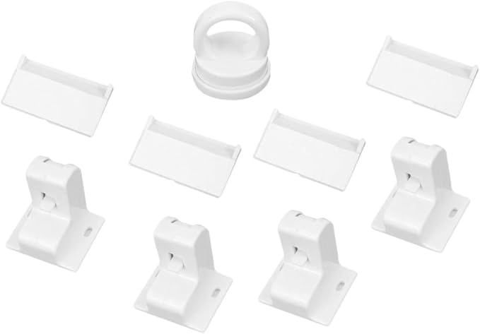 FAVOMOTO 5sets Cupboard Locks for Childproofing and Cabinets Multi-functional Magnetic Latches for Comprehensive