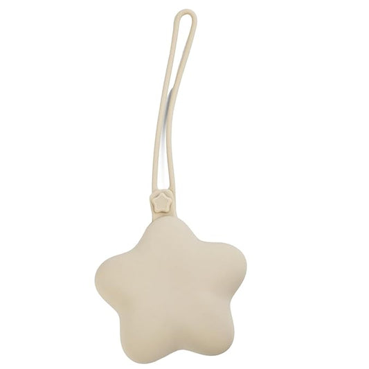 Star Shaped Pacifier Holder Case Silicone Keep Pacifiers Portable & Lightweight for Newborns Baby Boys and Girls