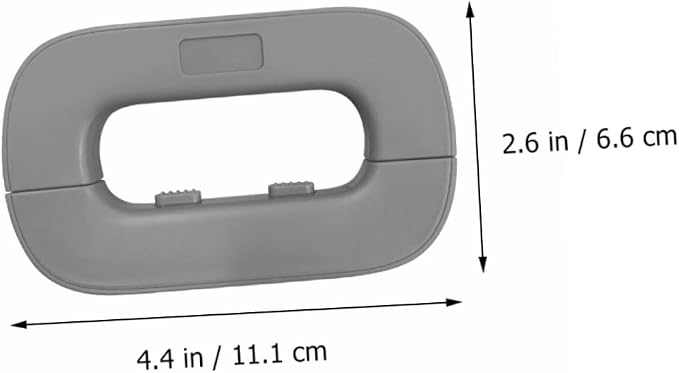 2sets Boy Girl Multipurpose Refrigerator and Cabinet Door Locks White Grey Finger Pinch for Boys and Girls Easy One-handed