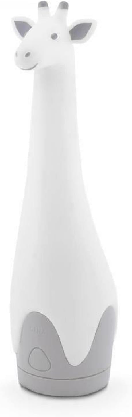 Zazu Kids Nightlight Torch Lamp Giraffe Toy - Grey Flashlight and Bedside Light, Cordless, Multiple LED Color Options, Auto Shut-Off - Gina The Giraffe