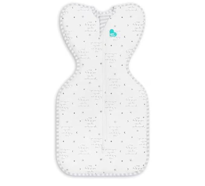 Love to Dream Swaddle, Baby Sleep Sack, Swaddle Up Self-Soothing Swaddles for Newborns, Get Longer Sleeps, Secure Fit Helps Calm Startle Reflex, Lite 0.2 TOG, You are My White, 8-13lbs.