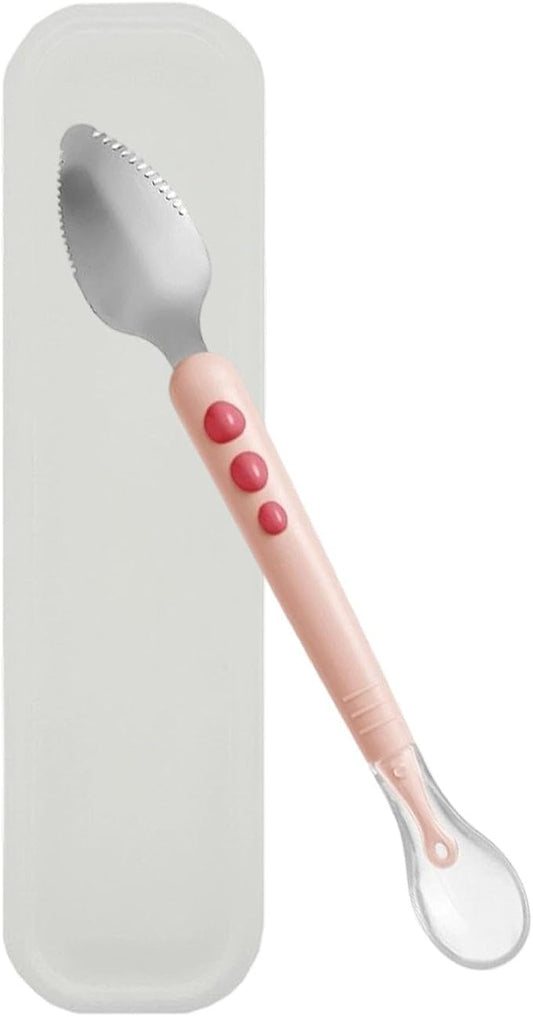 Kids spoons comfort grip kitchen gadgets, Kitchen spoons kids utensils for fruit puree food ice cream home apartment school restaurant travel camping picnic, Durable practical accessory