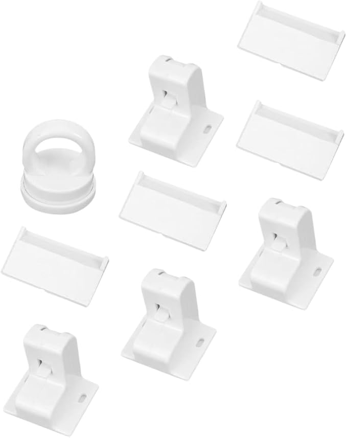 FAVOMOTO 5sets Cupboard Locks for Childproofing and Cabinets Multi-functional Magnetic Latches for Comprehensive