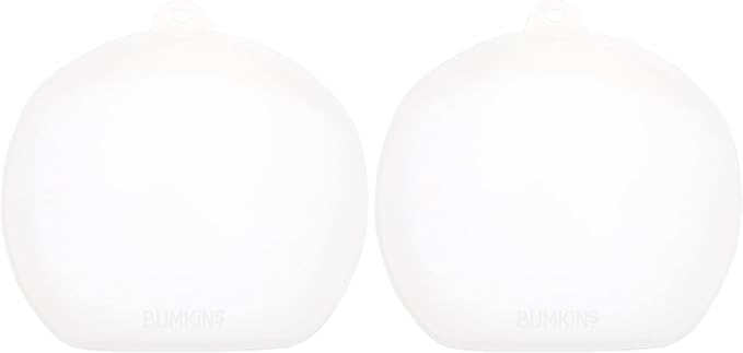 Bumkins Toddler and Baby Suction Plate, Divided Grip Dish Cover for Babies and Kids, Baby Led Weaning, Feeding Supplies, Store and Label Leftovers, Food Prep Portions, Fits Dish and Plate