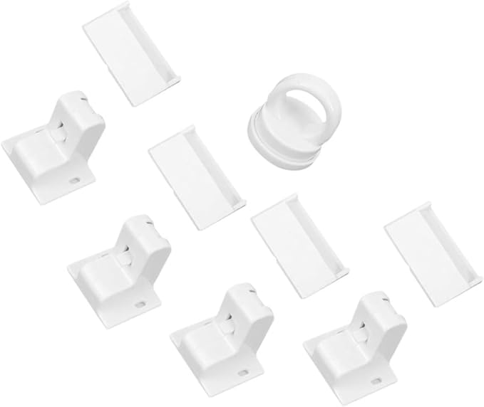 FAVOMOTO 4sets Multi-functional Invisible and Cabinet Latches for Childproofing Furniture Easy Installation for Home Safety