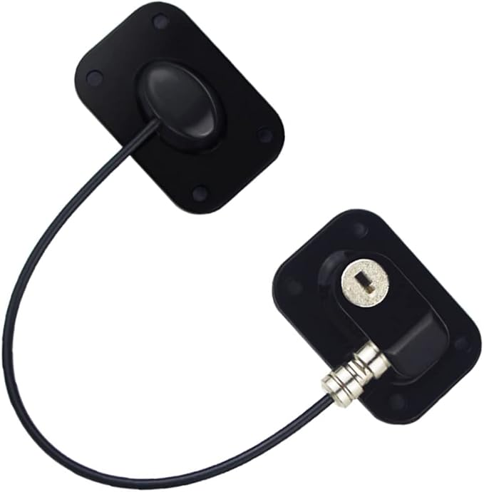 VICASKY 3pcs Protective Locks for Boys and Girls Door Chain Locks for Boys and Girls Seniors