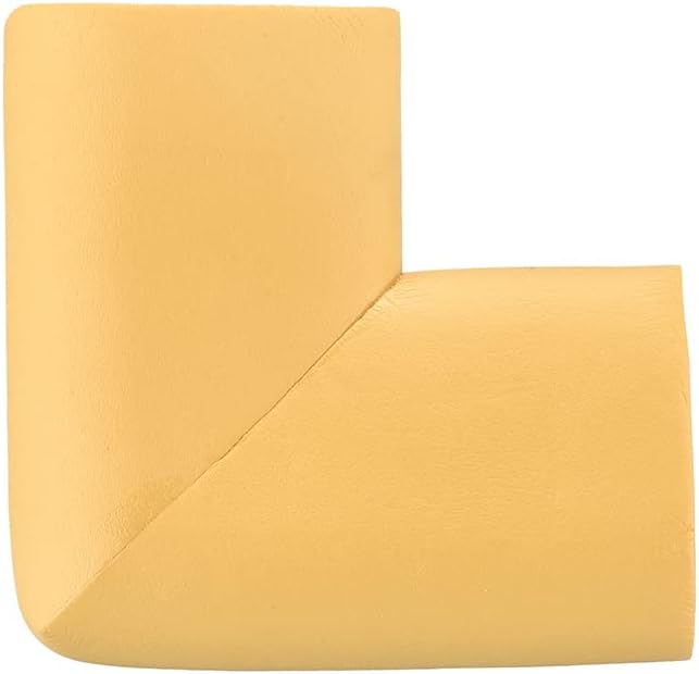 uxcell Corner Guards Edge Protectors, 24Pack U Foam Safety Bumper W Self-Adhesive Tape Furniture Corner Table Edge Guard, 2.16"x1.38"x0.31", Wood Color