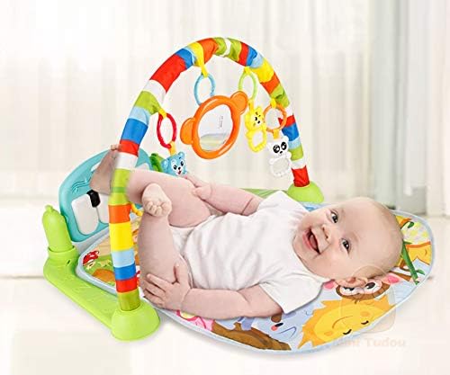 Baby Kick 'n Play Piano Gym Toys Colourful Musical Play Gym Playgym Piano Play Mats Playmat Animal