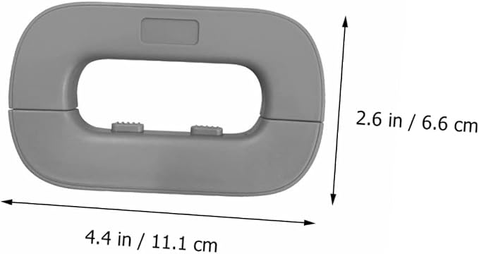 Totority Pinch Safety Locks Lock Tight for Refrigerator Freezer Cabinet Doors Multipurpose Childproof Grey