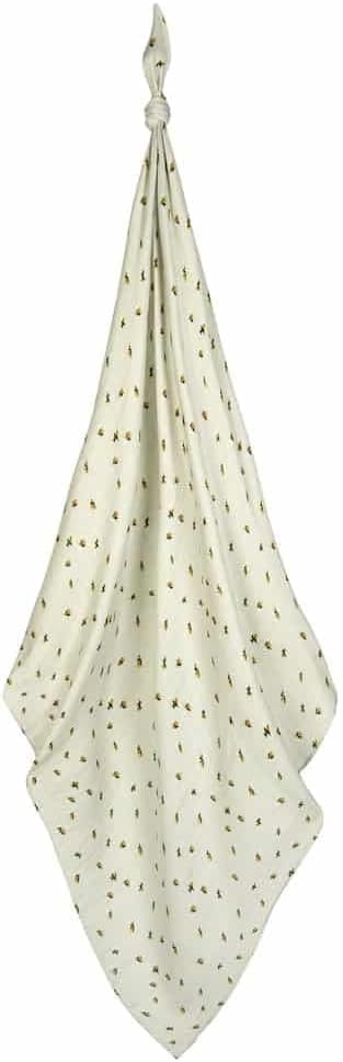 Milkbarn Baby Swaddle Blanket - Soft, Breathable & Gentle Material - Nursery Swaddling Blankets for Boys and Girls, Bumblebee