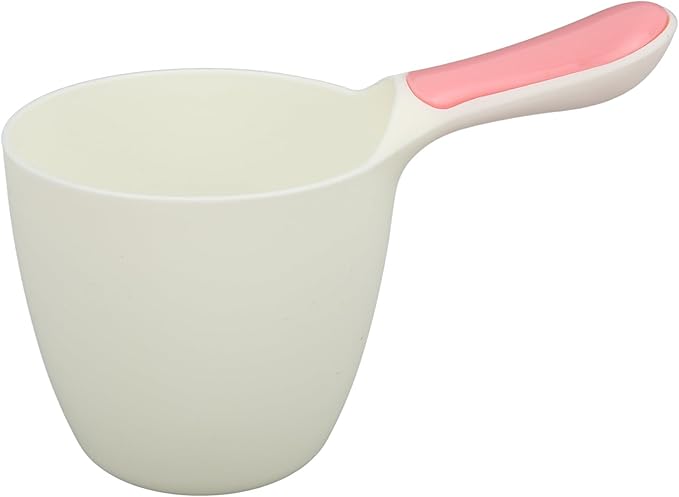 Baby Bath Rinse Cup with Removable Handle for Shower and Hair Washing