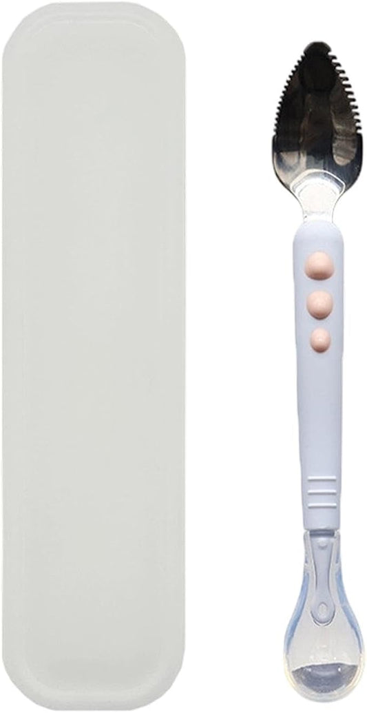 Kids spoons comfort grip kitchen gadgets, Kitchen spoons kids utensils for fruit puree food ice cream home apartment school restaurant travel camping picnic, Durable practical accessory