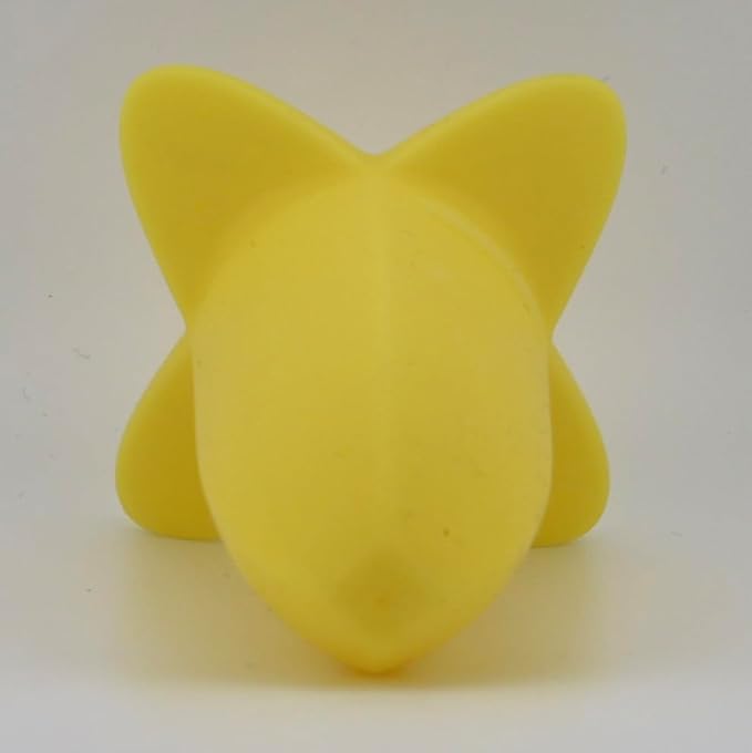 Baby Banana Hair & Scalp Brush for Cradle Cap and Bathtime, Made in USA, Infant to 12 Months, Flexable, Variable Pressure Scalp and Body Scrubber, Sensory Stimulation, Essential Baby Shower Gift
