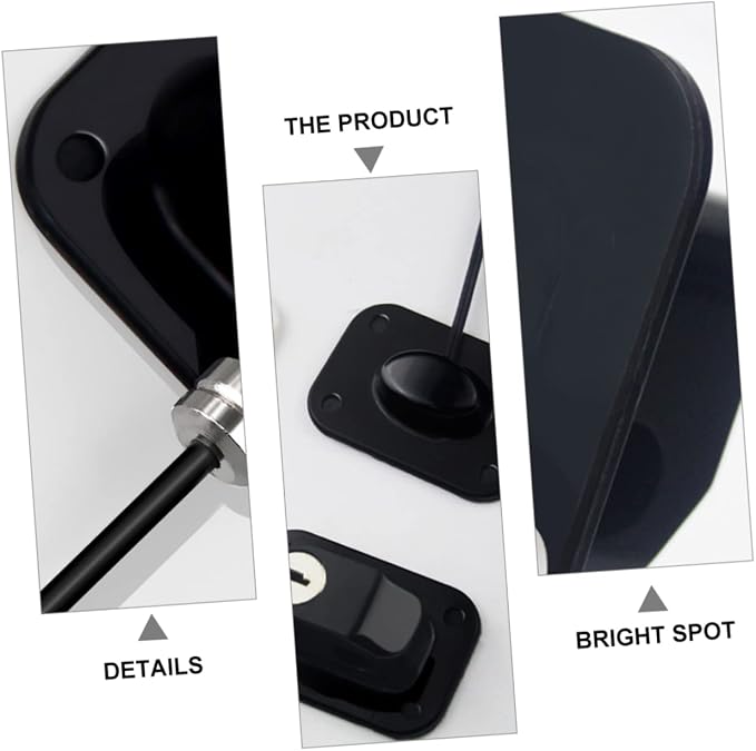 VICASKY Multi Use Safety Lock Childproof Window and Door Lock for Durable Anti Theft Lock for Drawers Refrigerators and More