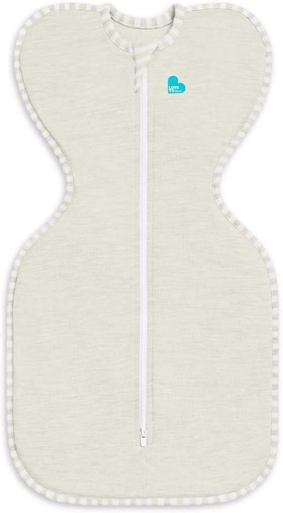 Love to Dream Swaddle UP, Baby Sleep Sack, Self-Soothing Swaddles for Newborns, Improves Sleep, Secure Fit Helps Calm Startle Reflex, New Born Essentials for Baby, 5-8.5 lbs, Sand Dollar