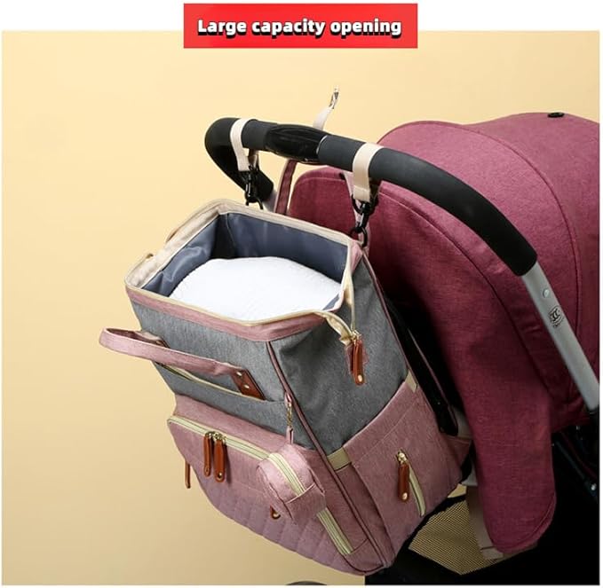 Diaper Bag Backpack, Nappy Bag Gift for Boys/Girl-Mothers Day Gifts,Mommy Bag With USB Charging Port (Green)