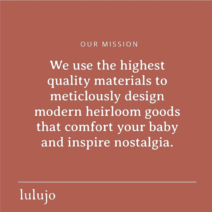 Lulujo Baby 100% Cotton Muslin Swaddle Blanket, 47 x 47-Inches, Mountain Top