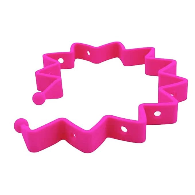 Busy Baby Toy Bungee - Dishwasher Safe Toy Strap - 100% Food-Grade Silicone (Pink)