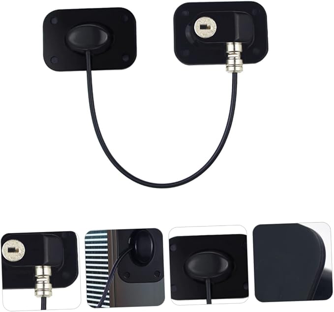 VICASKY 3pcs Protective Locks for Boys and Girls Door Chain Locks for Boys and Girls Seniors