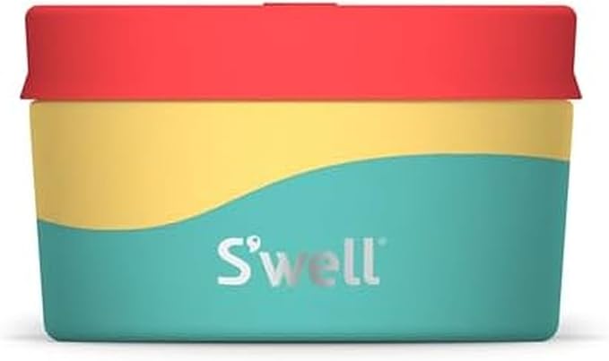 S'well Stainless Steel Food Canister, 10oz, Island Breeze, Single Walled Durable Construction, BPA Free, Dishwasher Safe