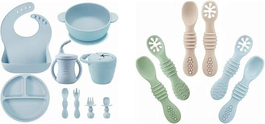 PandaEar Silicone Baby Feeding Set