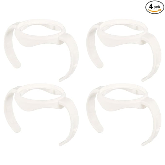 4 Pack Baby Bottle Handles for Evenflo Wide Neck 5oz & 9oz Baby Bottle, Bottle Holder for Newborn