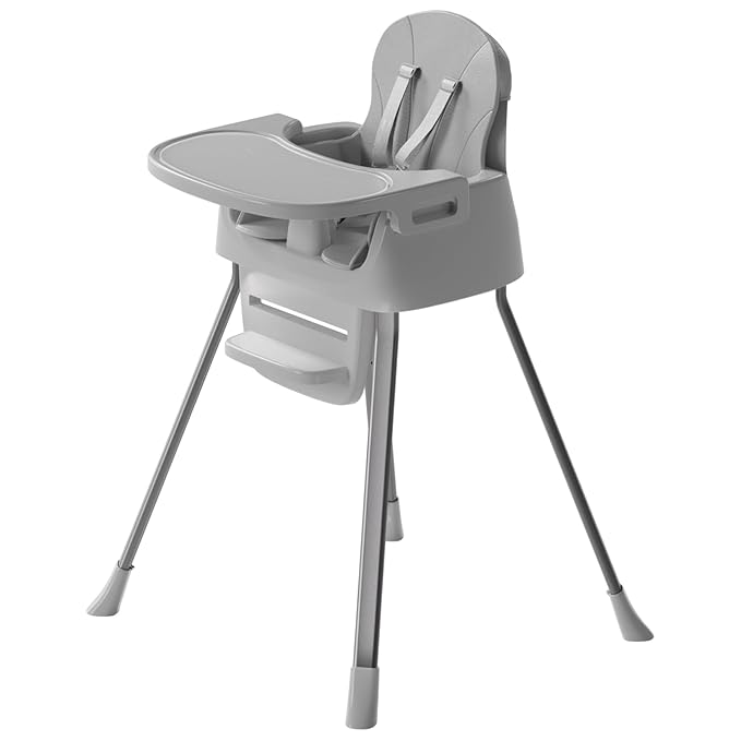 Portable Baby Highchair for Months Infants and Toddlers with 5 Point Harness Convertible Comfortable Seat for Cozy Eating Table Sit Up High Chair and Seats for Sitting Up Back Booster Feeding Chairs