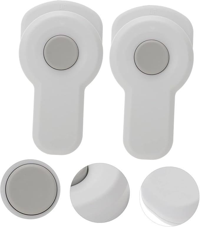 Hemoton 8pcs Safety Oven Lock Childproof Lock for Kitchen Easy Installation Prevents Finger Injuries Design