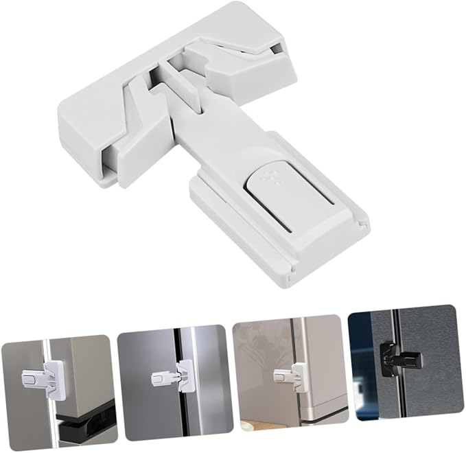 2pcs Childproof Locks for Cabinets and Magnetic Safety Locks Prevent Finger Trapping