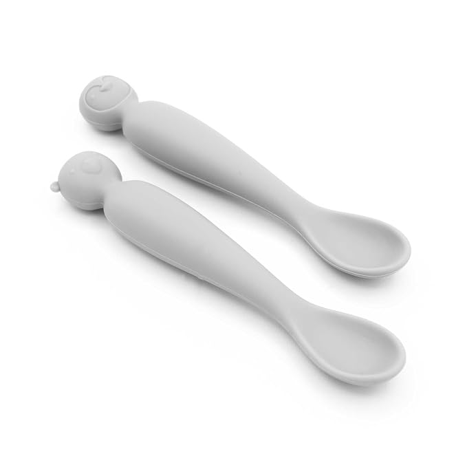 Easy Learn Baby Spoon Set (Pebble)
