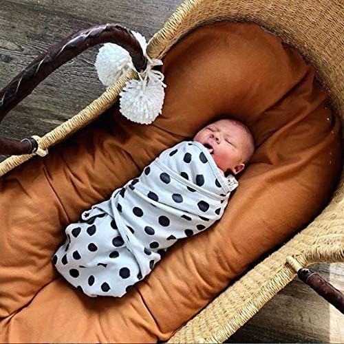 Ely's & Co. Adjustable Swaddle Blanket Infant Baby Wrap Set 3 Pack Grey and Black 0-3 Months