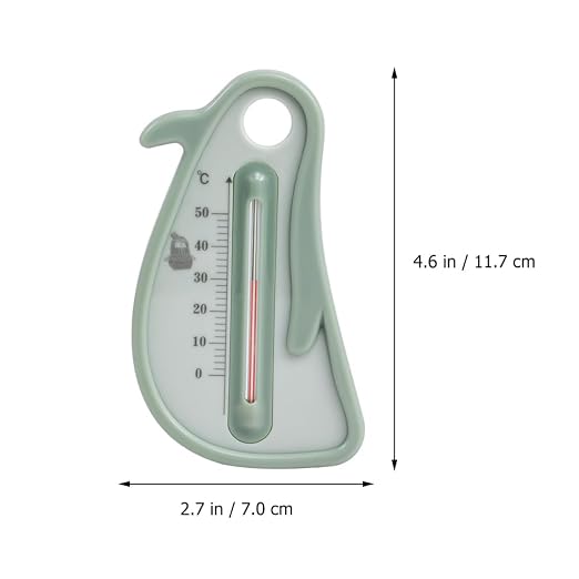 CHILDWEET Water Thermometer for Bath Tub, Penguin Floating Cartoon Design, Accurate Temperature Measurement Tool for Newborn and Safety Random Color