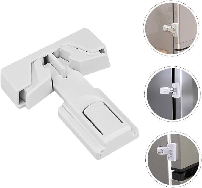 2pcs Childproof Locks for Cabinets and Magnetic Safety Locks Prevent Finger Trapping