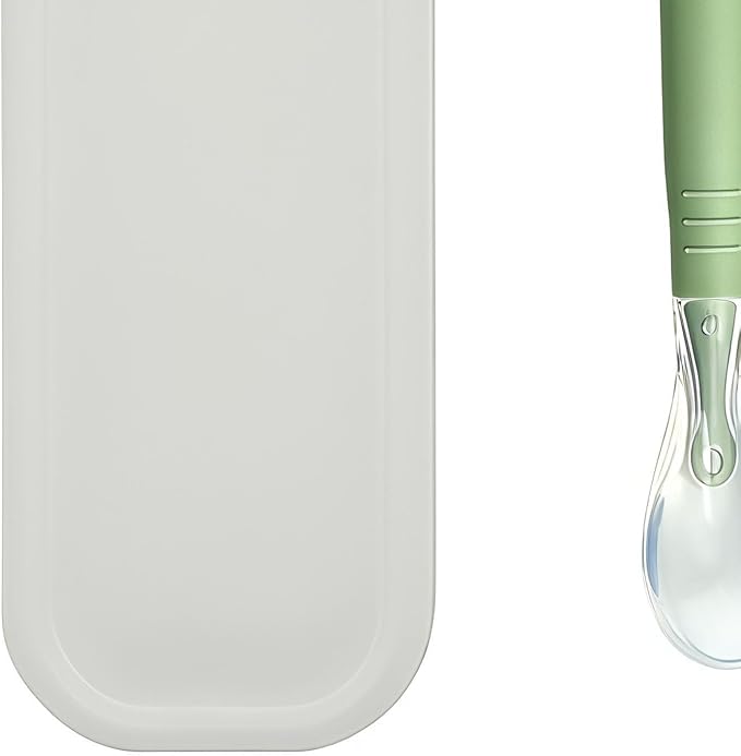 Ids Spoons - Comfort Grip Kitchen Gadgets, Kids Food Feeding Spoons | Training Utensils With Easy Hold Design For Fruit, Puree, Food