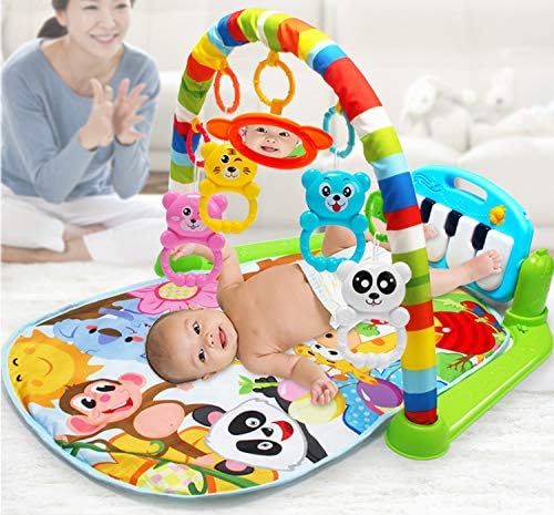 Baby Kick 'n Play Piano Gym Toys Colourful Musical Play Gym Playgym Piano Play Mats Playmat Animal
