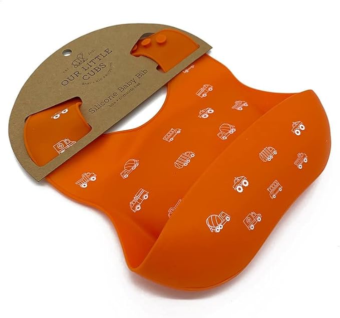 Silicone Baby Bibs Adjustable Fit Baby Bib Waterproof Bibs Baby Eating Supplies Feeding Supplies