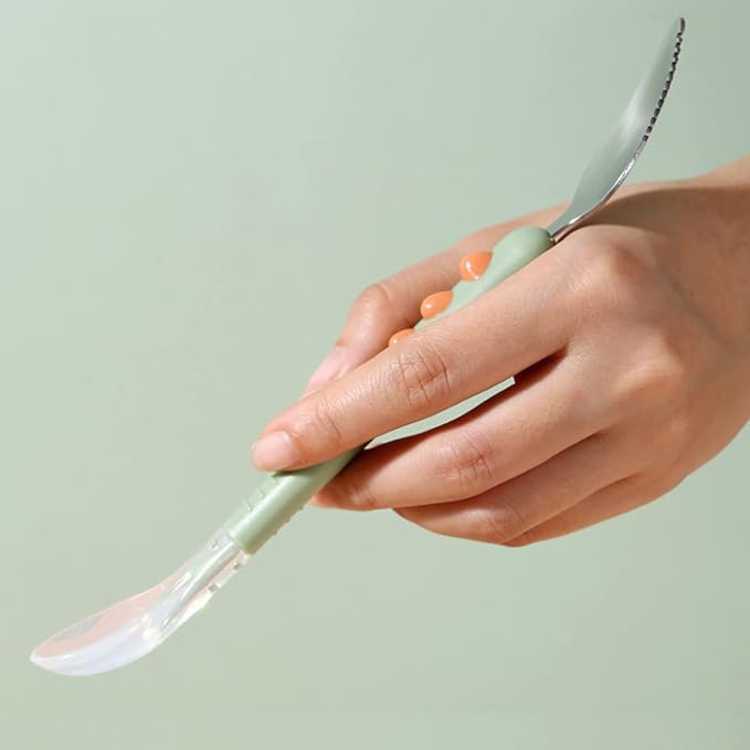 Lightweight Mud Silicone Puree Scrapping Spoons Scraping Practical Fruit Scraper Food Fruits 20.5cm/8-inch Length Gift Small Silicone Spoons for Eating