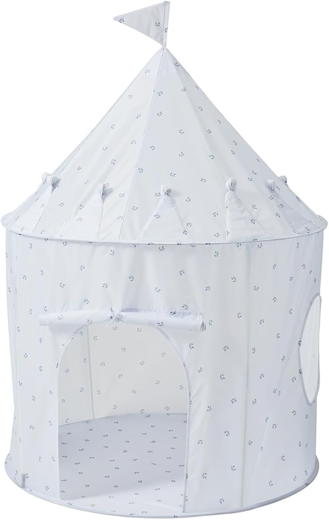 3 Sprouts Kids Play Tent - Sustainable Recycled Fabric ??Fun Spacious Childs Playhouse for Indoor Games for Boys & Girls - Durable Fort Pop Up House for Toddlers & Children Age 3-10 - Blueberry Mist