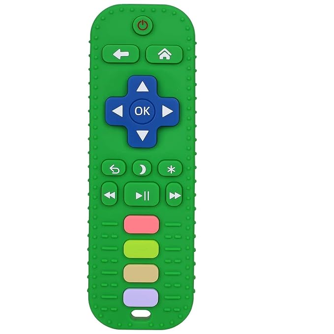 Chuya Remote Teethers Silicone Baby Teething Toys TV Remote Teether Toy
