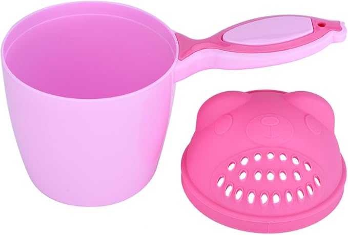 Zerodis Shampoo Cup, Baby Shampoo Cup Cute Kids Wash Hair Bathing Flusher Cup Eye Rinse Cup for Infant Toddler Children()