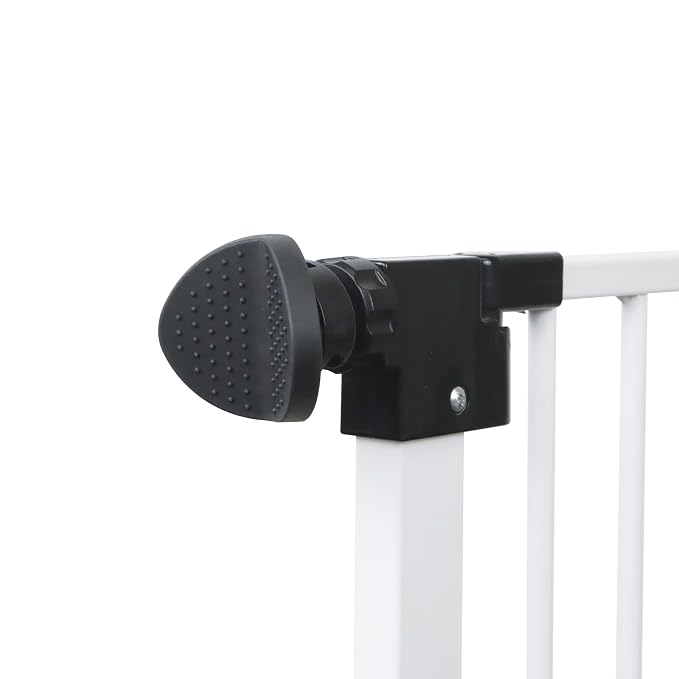 2 Pack Baby Gate Banister Adapter for Pressure Mounted Stair Gates Universal Hardware Parts Kit Baby and Dog Gate for Stairs No Drilling (Black)