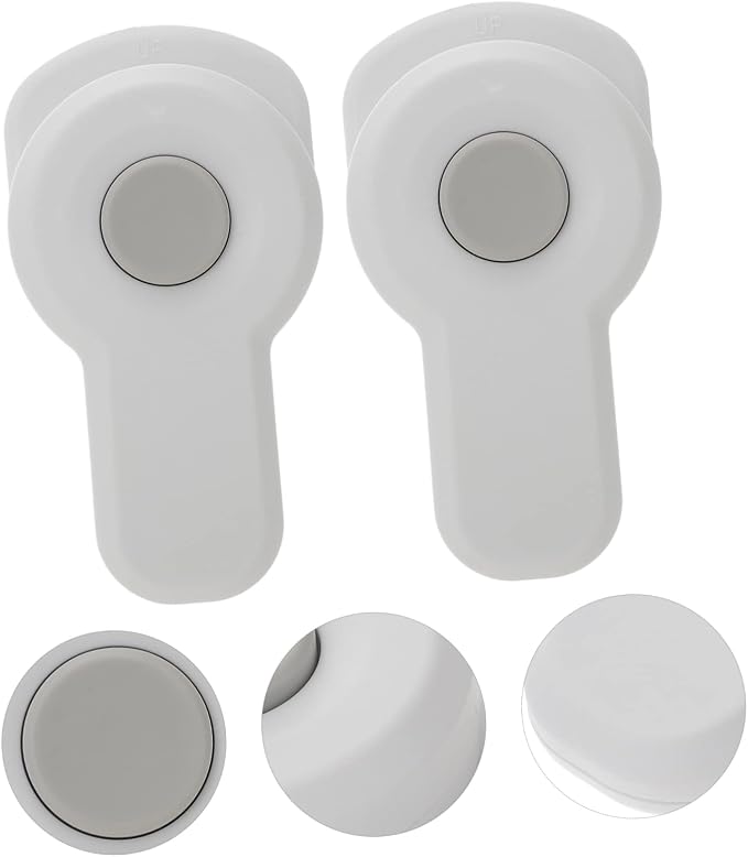 HEMOTON Protective Lock for Boys and Girls Childproof Oven Lock 2 Pieces Home Security