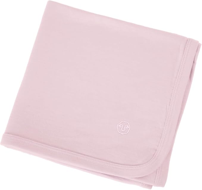Woolino Baby Swaddle Blanket, 100% Merino Wool Receiving Blanket for Boys & Girls, Swaddles for Newborns 0-3 Months, Pink
