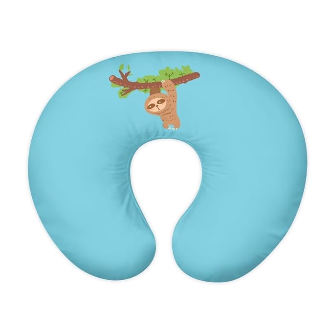 Otter Tree Nursing Pillow Cover, Ultra Soft Comfortable Breastfeeding Pillow Slipcover Fits for Nursing Pillow for Baby Boys and Girls